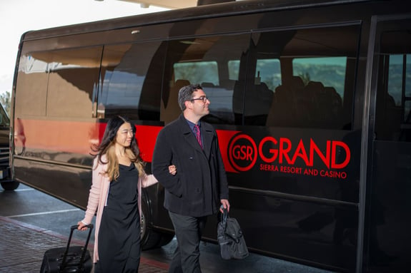 Guests Boarding GSR Airport Shuttle