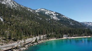 Photo of Sand Harbor at Lake Tahoe, Nevada