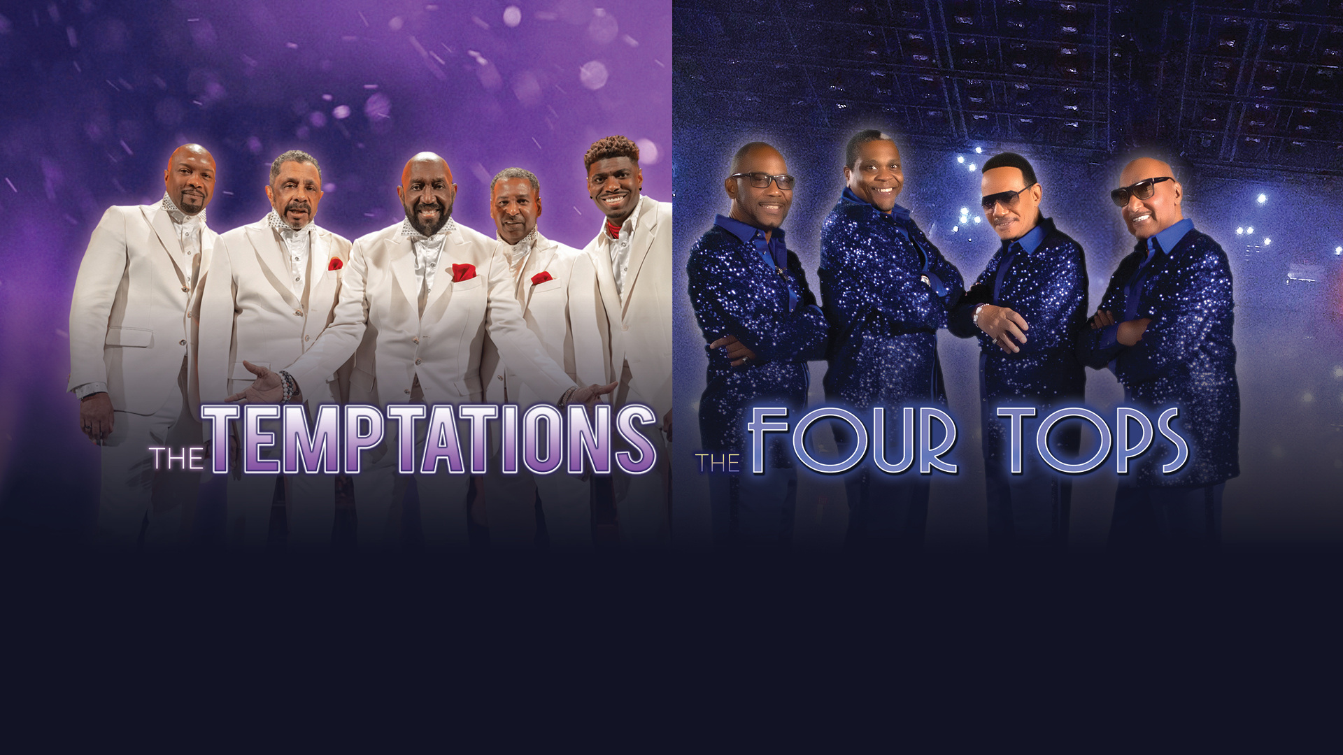 The Temptations and The Four Tops to Perform at Grand Sierra