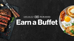 Infinity Rewards promotion for Earn a Buffet.