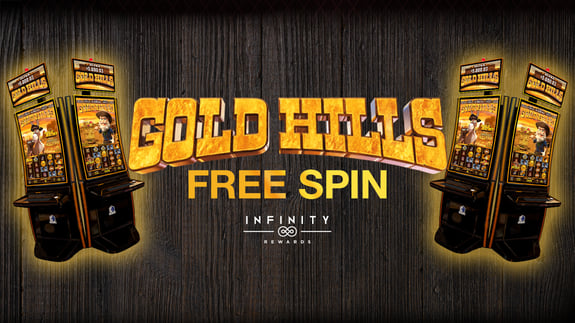 Gold Hills Free Spin Event