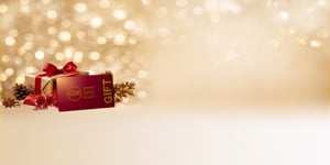 Holiday giftcard background