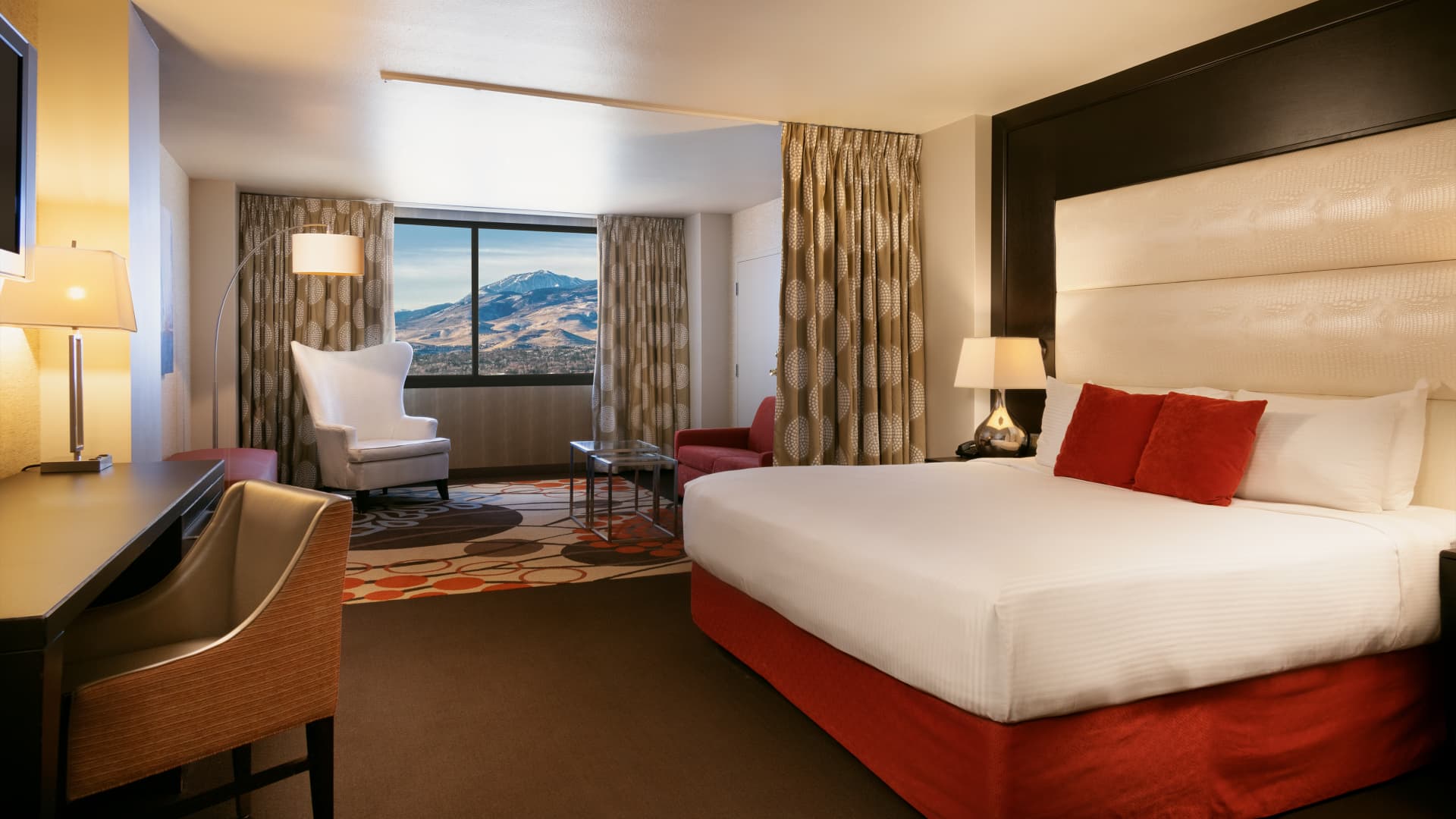 Summit Deluxe King Room Grand Sierra Resort Hotel in Reno, NV