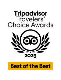 Image of Tripadvisor "Travelers' Choice Awards" 2026 Best of the Best badge.